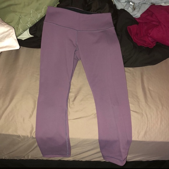 lululemon athletica Pants - Purple cropped lululemlon leggings
